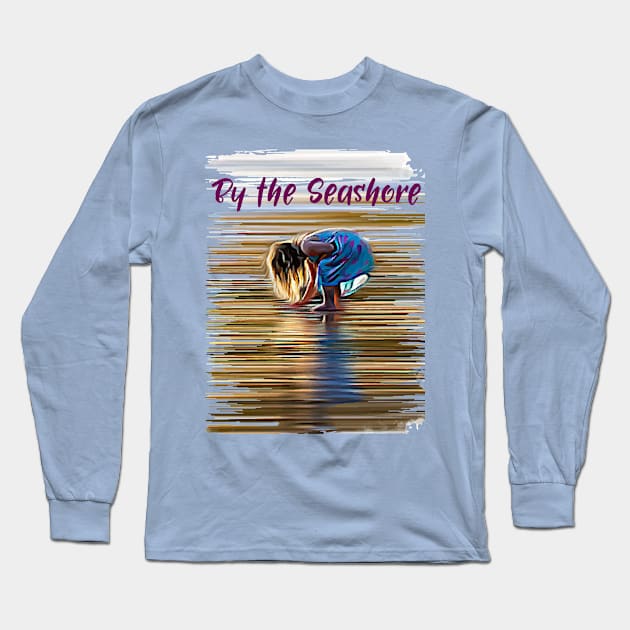 By the seashore Long Sleeve T-Shirt by Ripples of Time